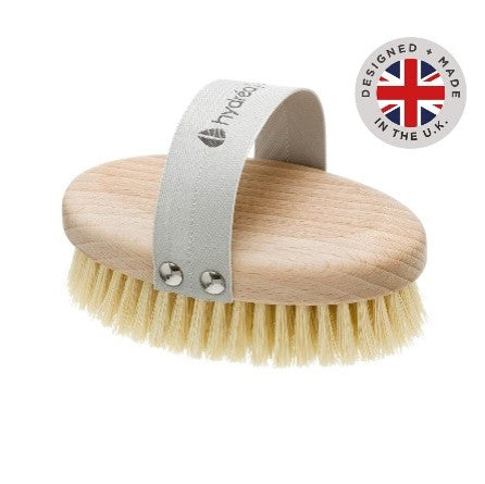 Hydrea London Professional Vegan Dry Body Brush for Exfoliation and Detox