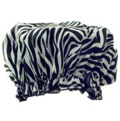 Hydrea London Shower Cap-Zebra Pattern