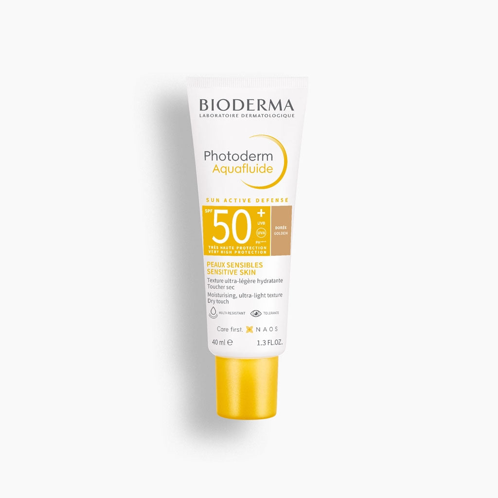 Bioderma Photoderm Aquafluid Teintee Doree SPF50+ 40Ml