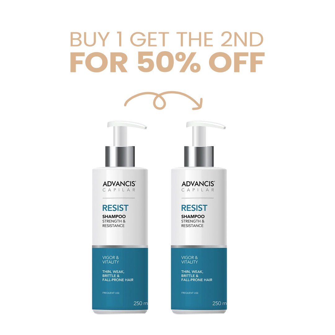 Advancis Capilar Resist Shampoo 250mL Buy 1 Get 50% OFF the 2nd