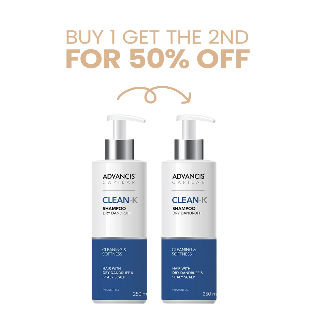 Advancis Capilar Clean-K Shampoo 250 ML Buy 1 Get 50% OFF the 2nd