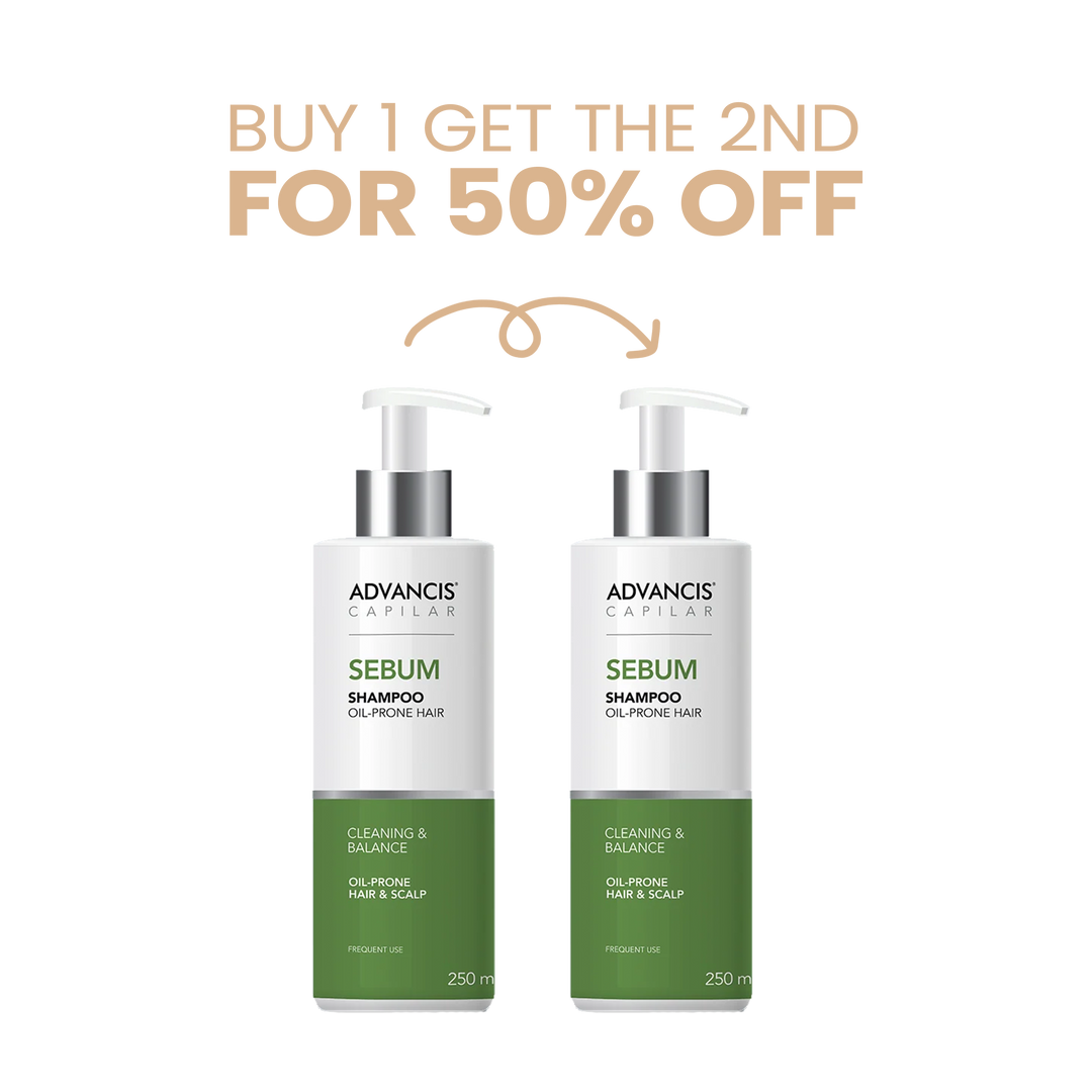 Advancis Capilar Sebum Shampoo 250 ML Buy 1 Get 50% OFF the 2nd