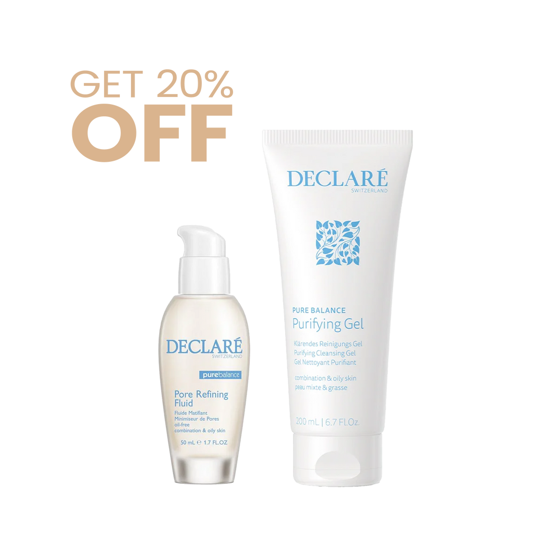 Declare Pore Refining Duo: Purifying Cleansing Gel & Pore Refining Fluid