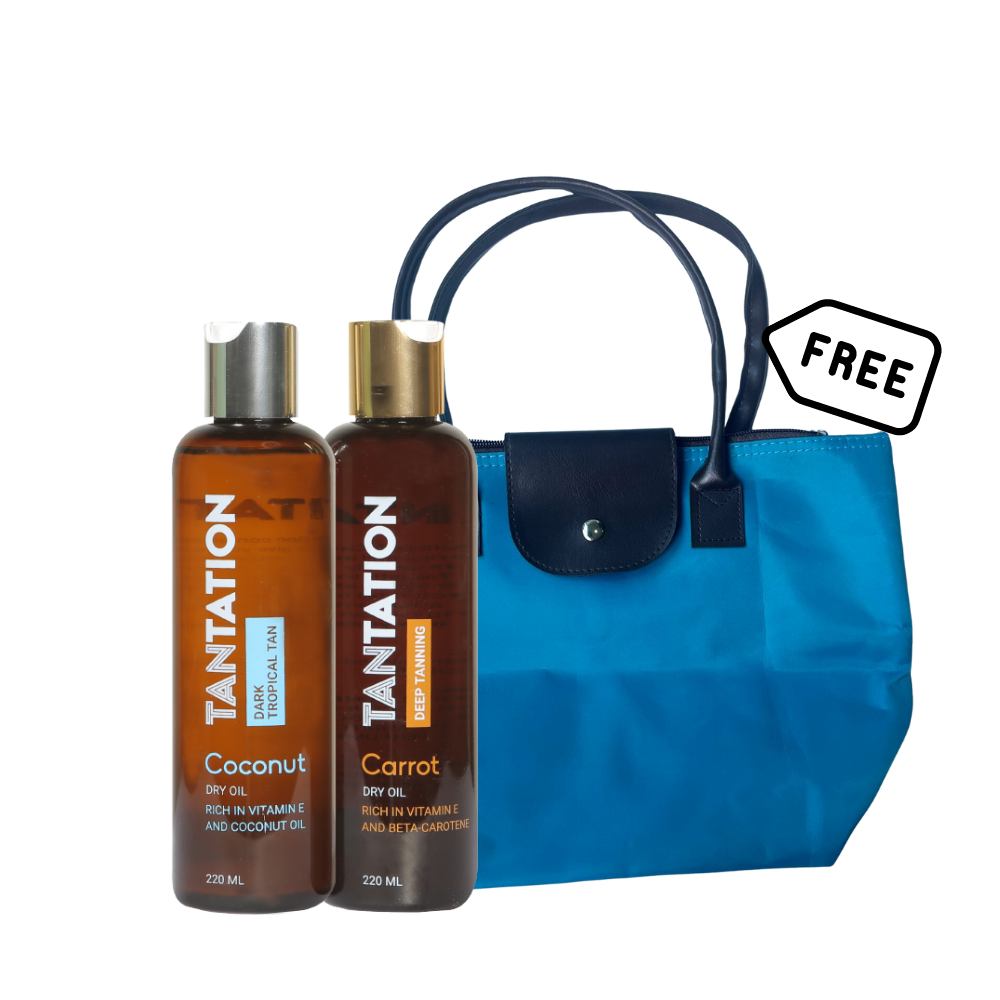 Buy Any 2 Tantation Tanning Oils & Get a Free Bag !