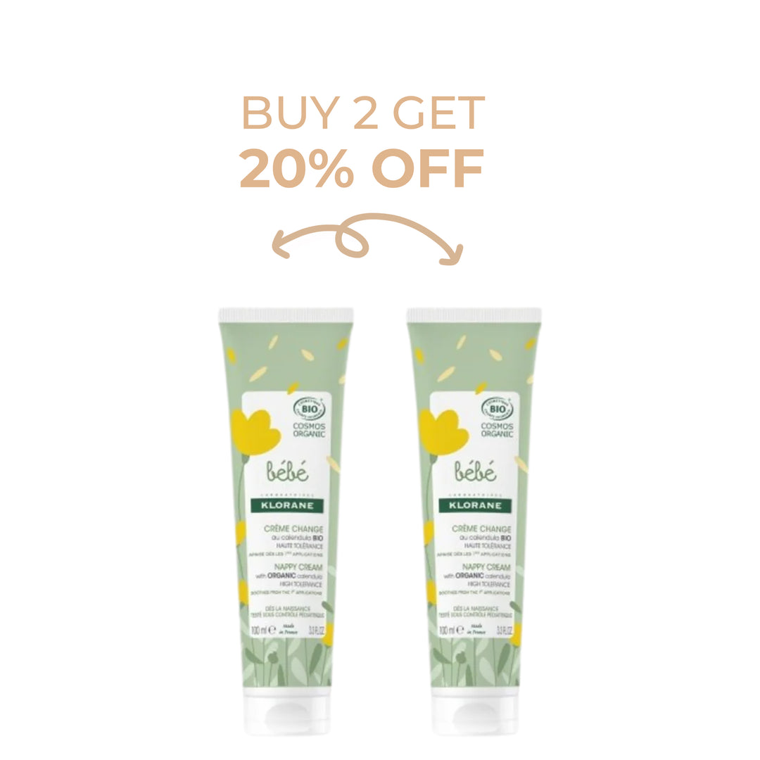Klorane Bebe Creme Change Au Calendula Bio 100Ml: Buy 2 Get 20% OFF