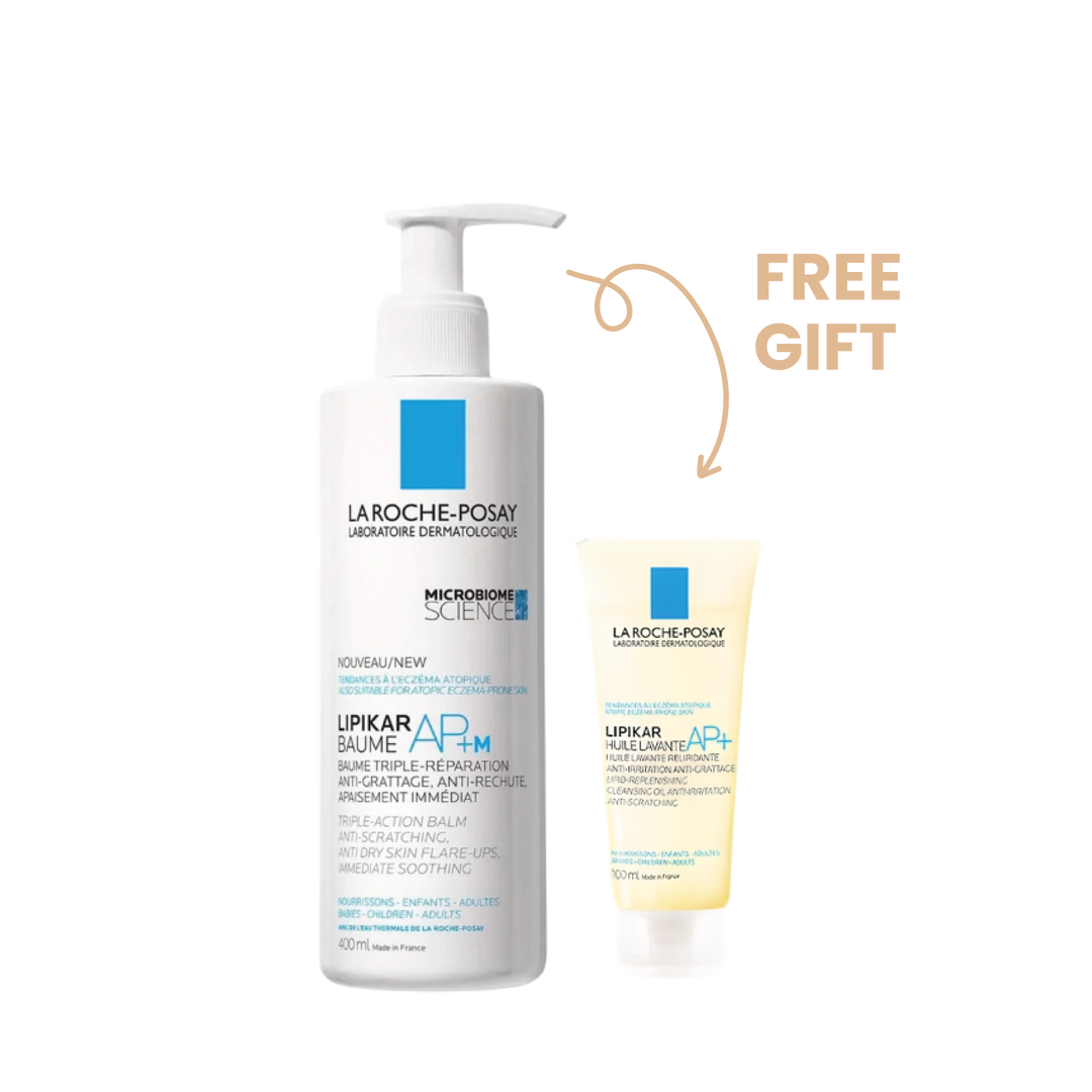 Buy La Roche Posay Lipikar Baume AP+ 400mL & Get Lipikar Oil 100mL for FREE