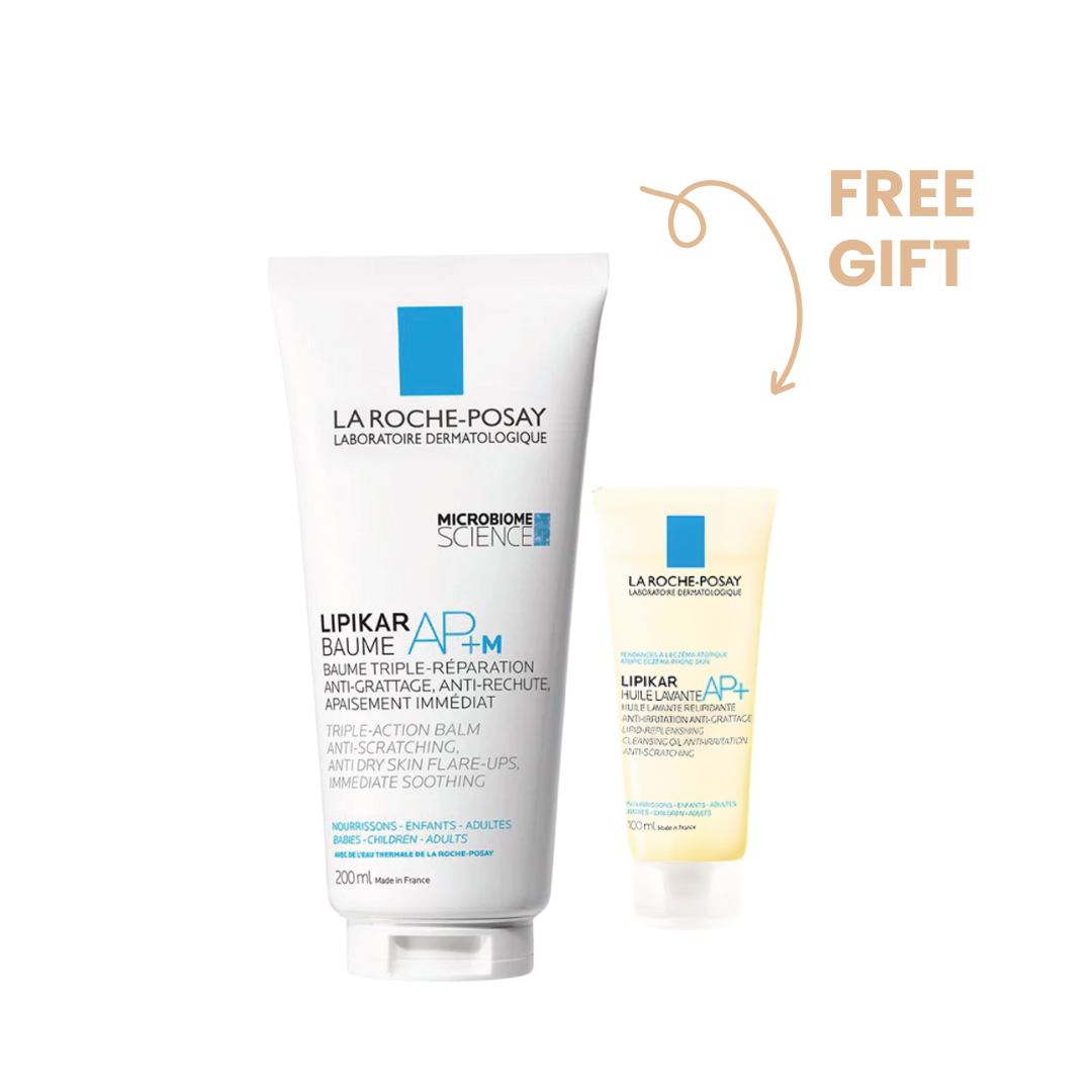 Buy La Roche Posay Lipikar Baume AP+ 200mL & Get Lipikar Oil 100mL for FREE