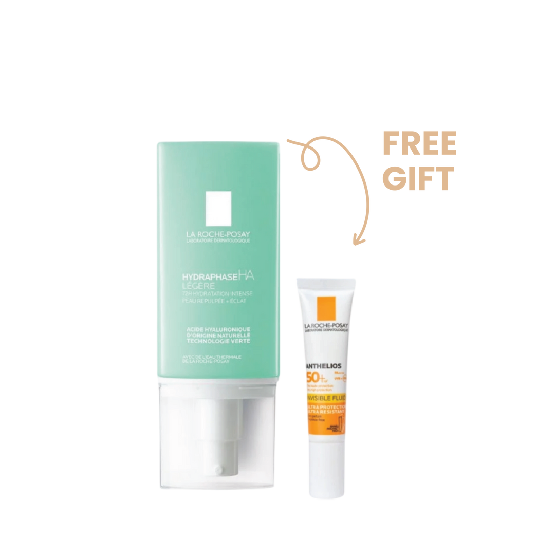 Buy La Roche Posay Hydraphase Legere 50mL & Get Anthelios Uvmune 15mL For Free