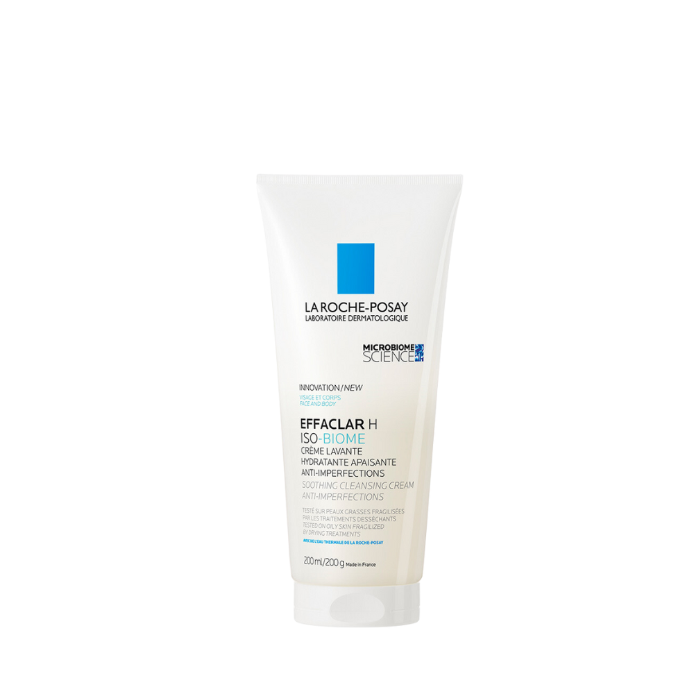 La Roche Posay Effaclar H Isobiome Hydrating Cleansing Cream for oily, and acne prone skin 200ml