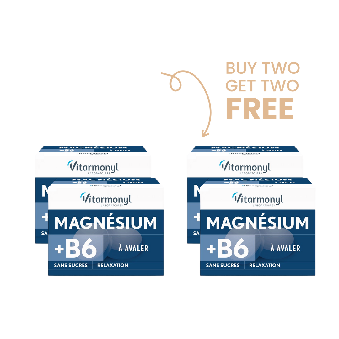 Magnesium B6 Vitarmonyl 30 Tablets Buy 2 Get 2 FREE