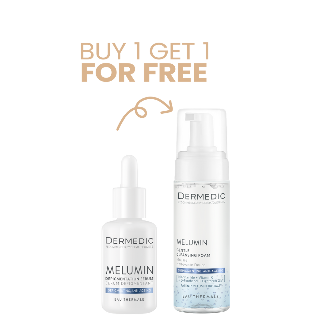 Dermedic Buy Melumin Depigmenting Serum Get Gentle Cleansing Foam Free