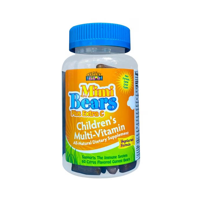 Mimi Bears Multivitamins + Extra C 60 Vegeterian Gummies