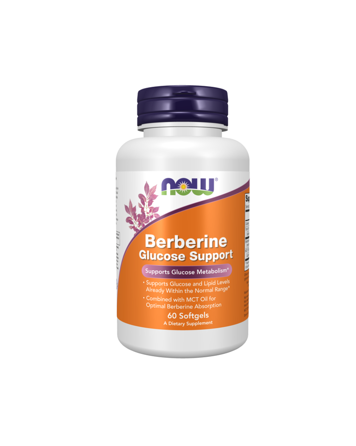 Now Berberine Glucose Support 90 Softgels