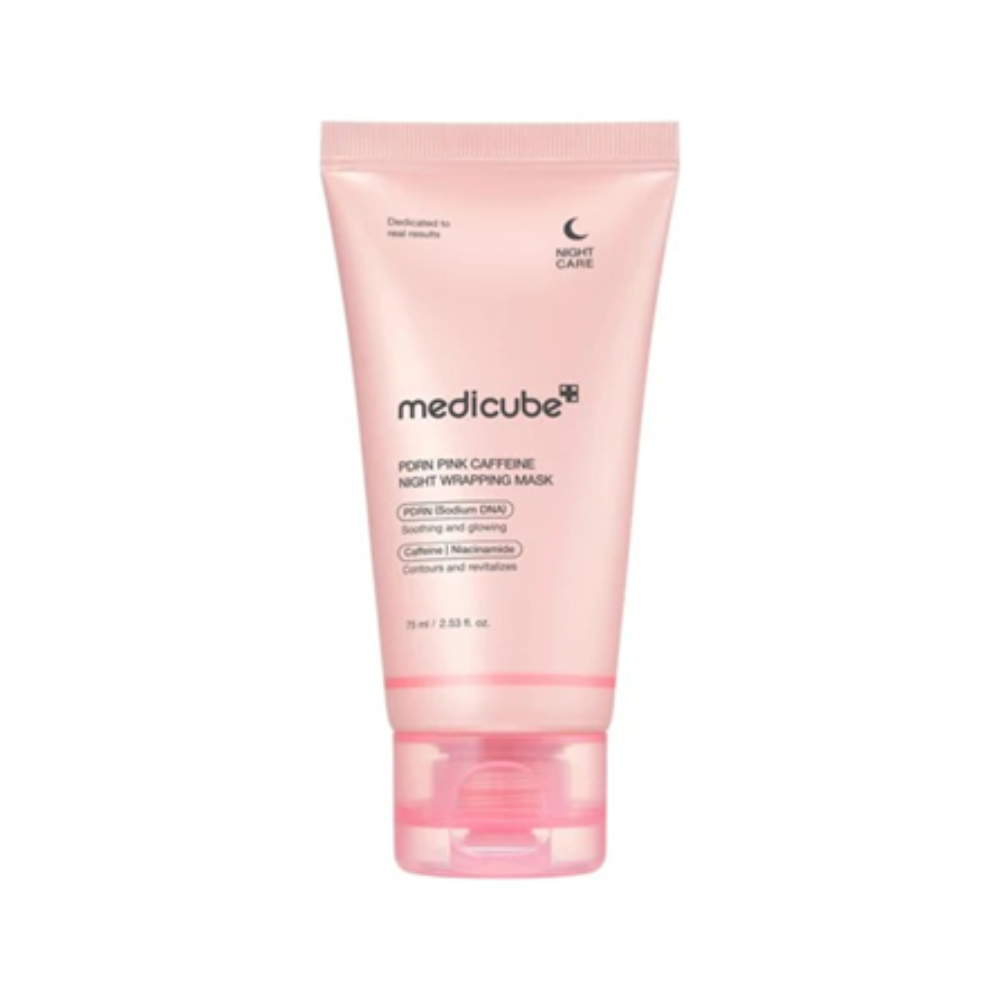 Medicube PDRN Pink Caffeine Night Wrapping Mask 75Ml