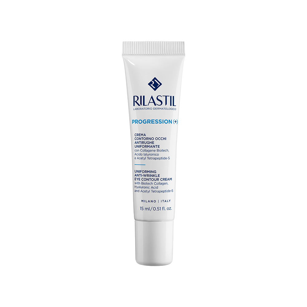 Rilastil Progression + Uniforming Anti-Wrinkle Eye Contour Cream 15 Ml
