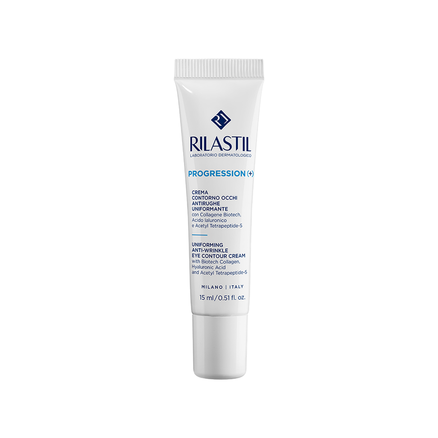Rilastil Progression + Uniforming Anti-Wrinkle Eye Contour Cream 15 Ml