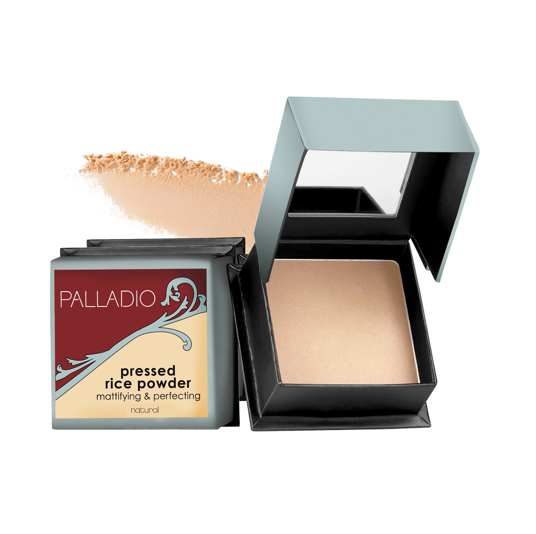 Palladio Pressed Rice Powder Mattifying & Perfecting - Natural