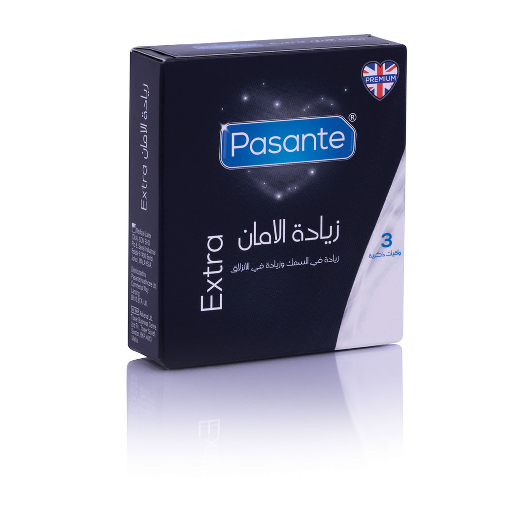 Pasante Extra Safe 3 Condoms