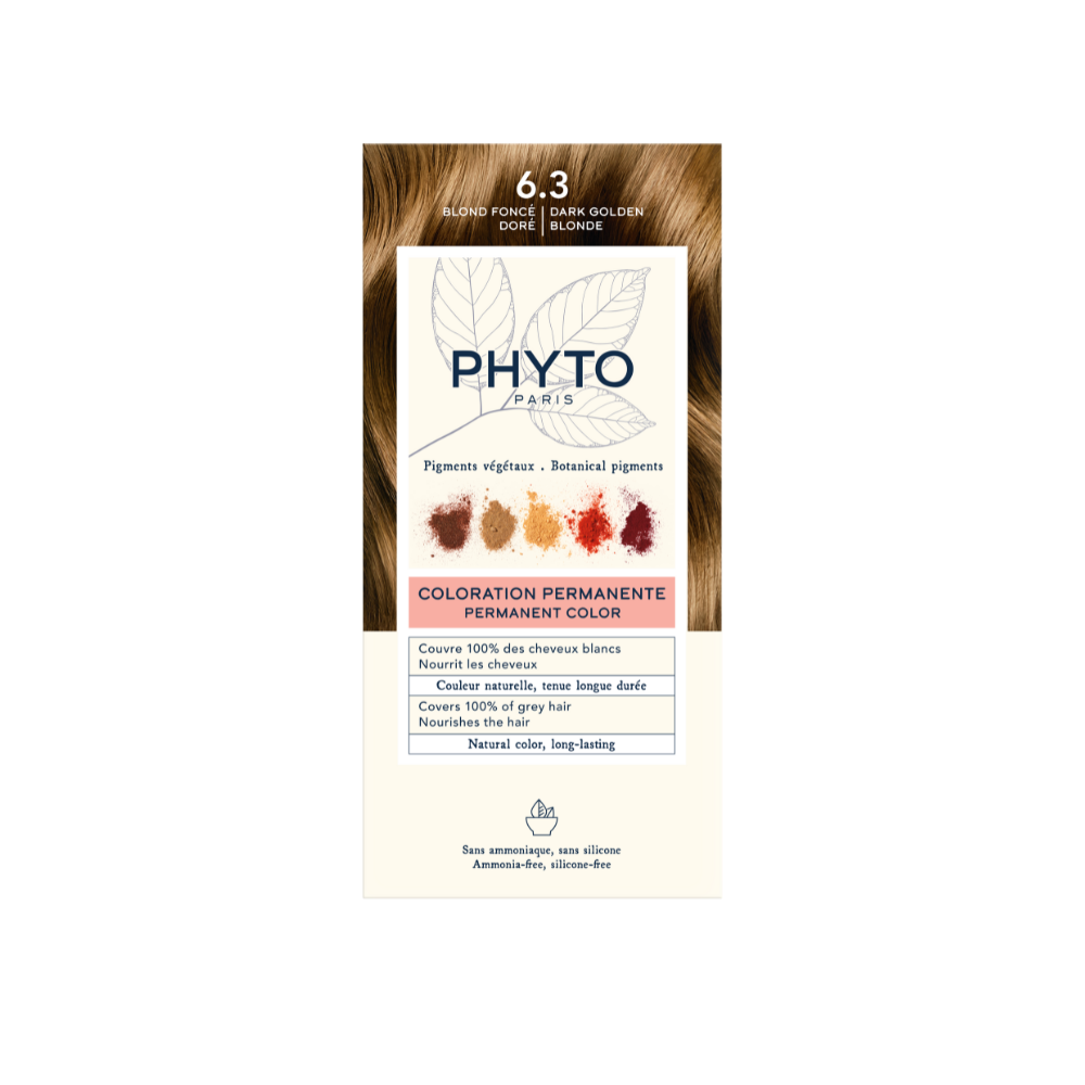 Phyto Phytocolor 6.3 Dark Golden Brown