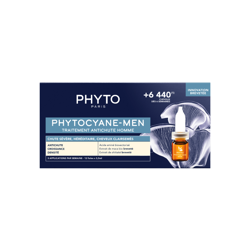 Phyto Phytocyane Men Anti-Hair Loss Vials 12 X 3,5Ml