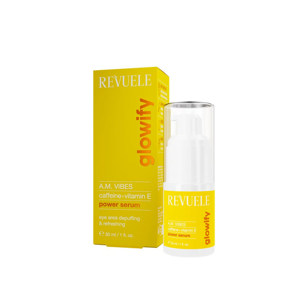 Revuele A.M. Vibes Power Serum Caffeine + Vitamin E 30 Ml