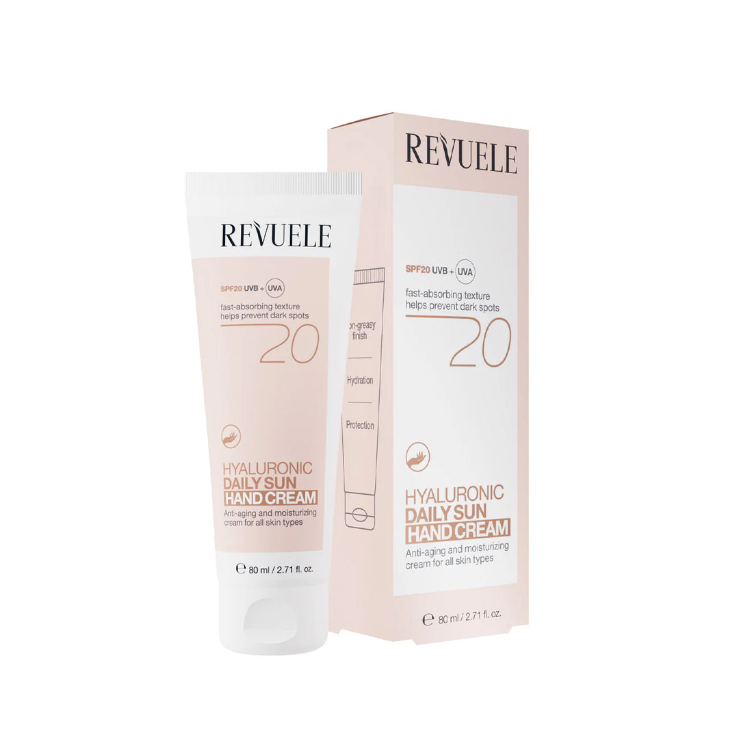 Revuele Hyaluronic Daily Sun Hand Cream Spf 20 80 Ml