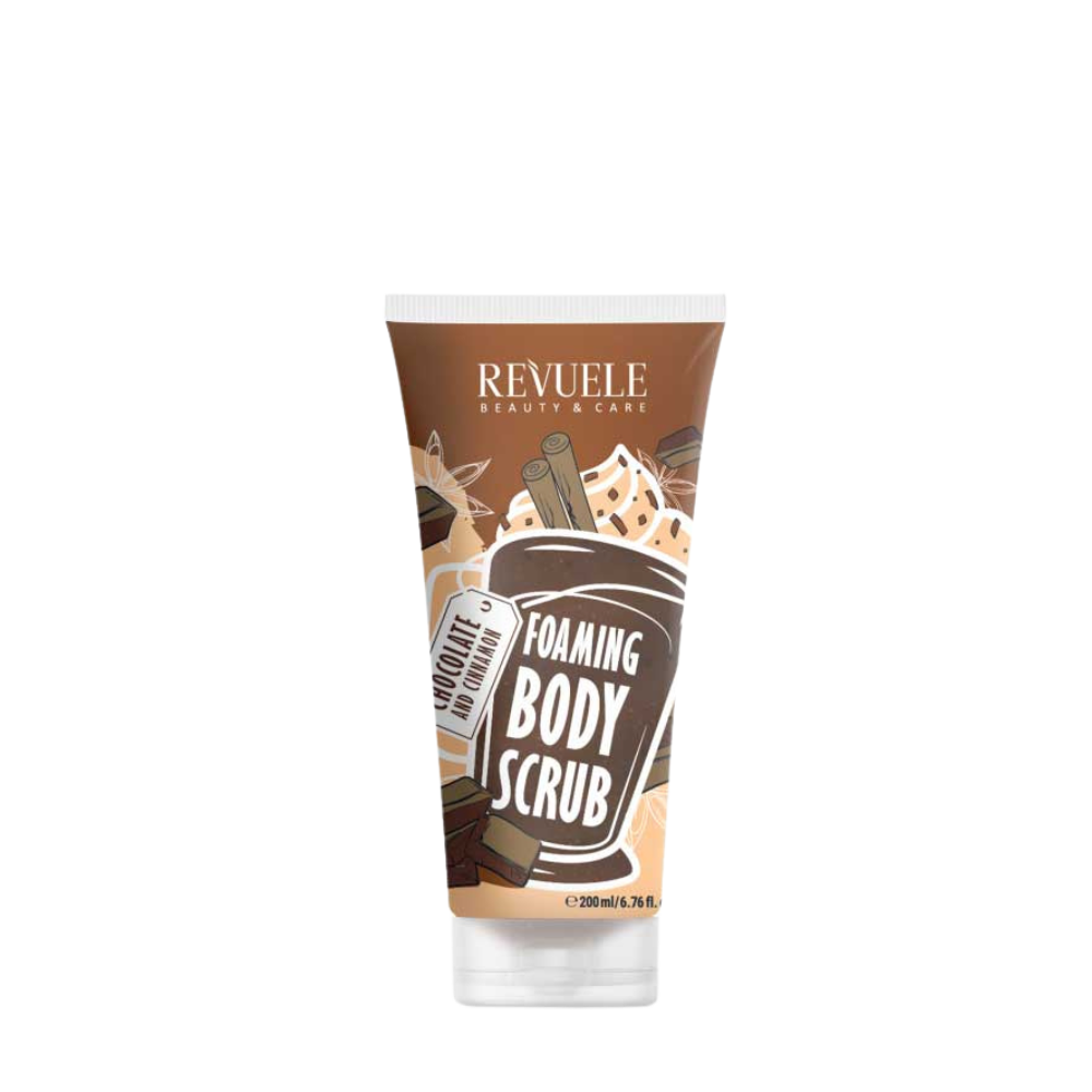 Revuele Foaming Body Scrub Chocolate & Cinnamon 200Ml