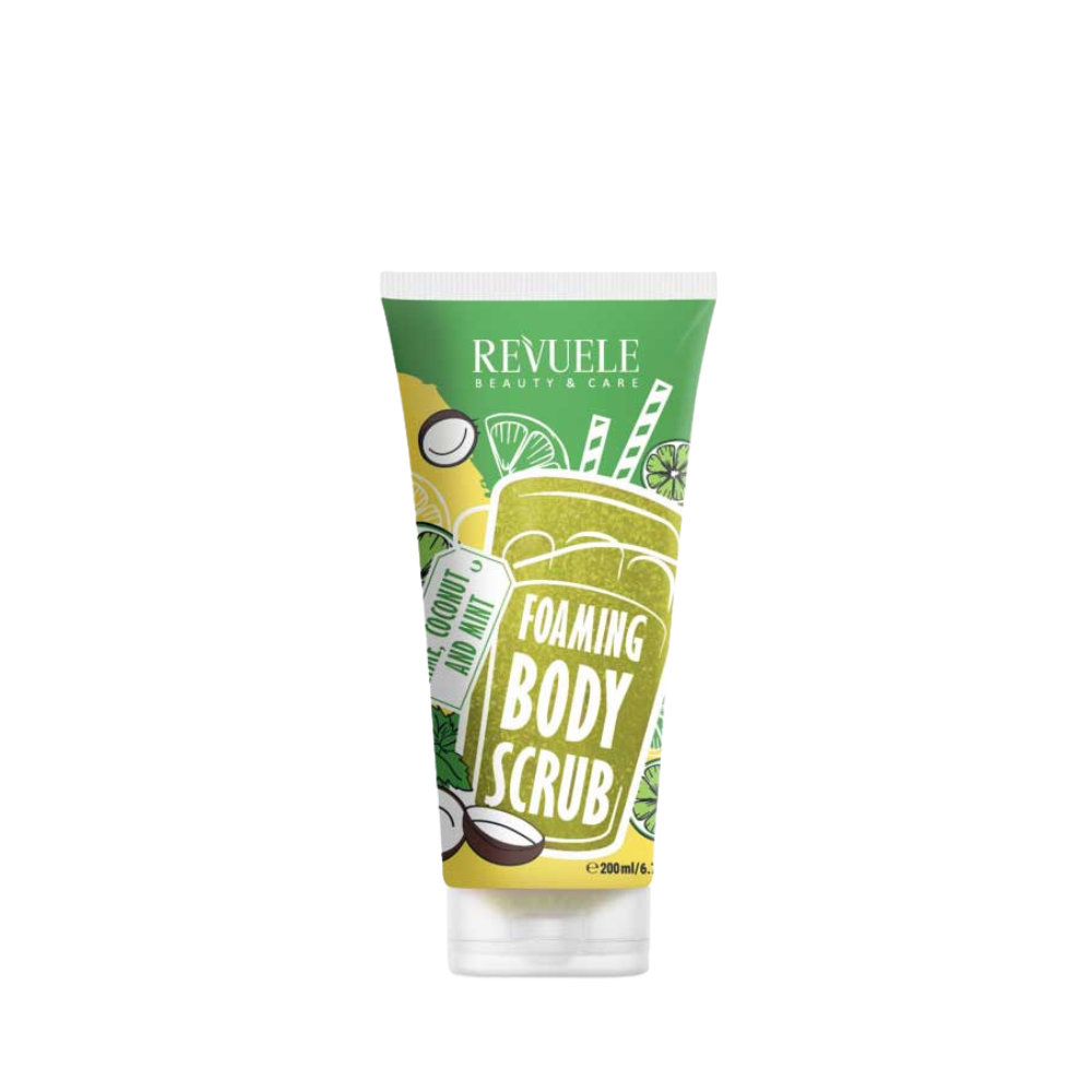 Revuele Foaming Body Scrub Lime Coconut & Mint 200Ml