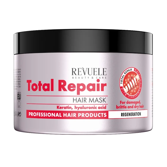 Revuele Total Repair Hair Mask For Damaged, Brittle & Dry Hair 500mL