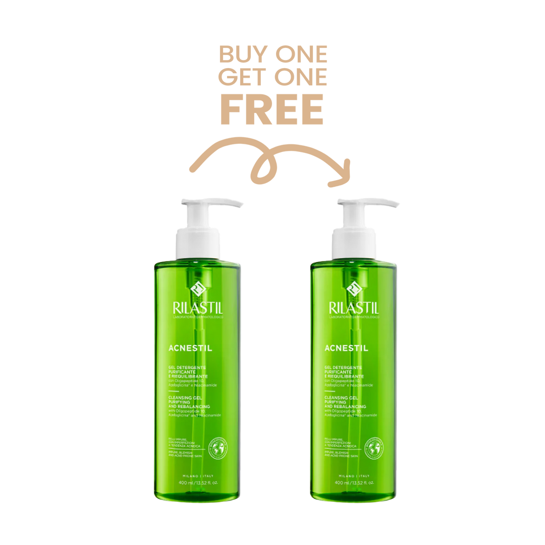 Rilastil Acnestil Cleansing Gel 400 Ml BUY 1 GET 1 FREE