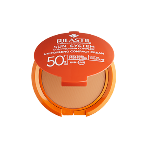 Rilastil Sun System Uniforming Compact Cream 50+Sf Bronze 10G