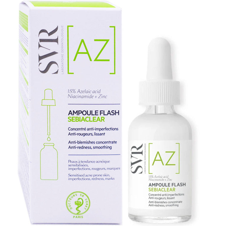 SVR Ampoule Flash Sebiaclear Anti-Blemish Concentrate 30mL