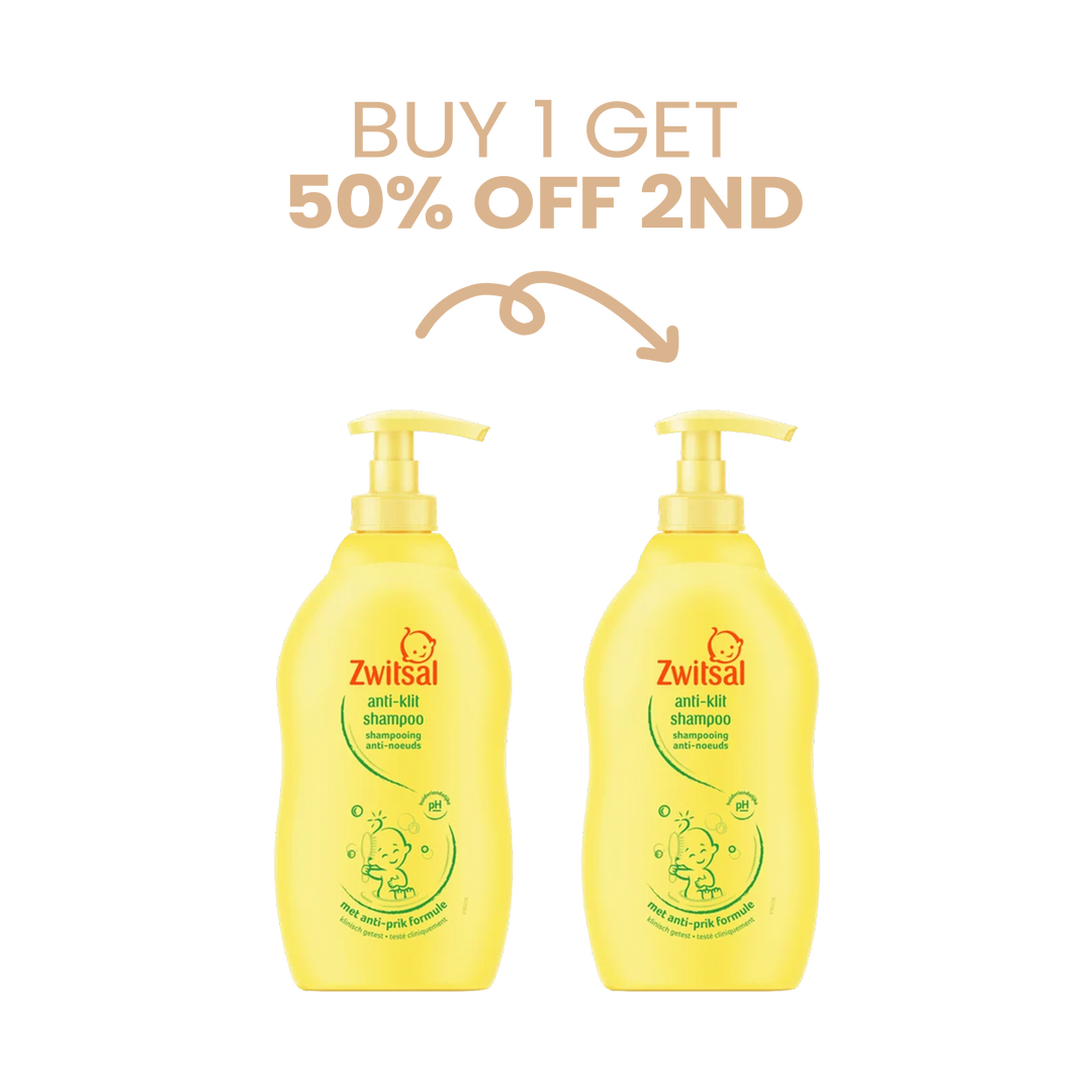 Zwitsal Shampooing Anti Noeuds 400ml: Buy 1 Get 50% Off The 2nd