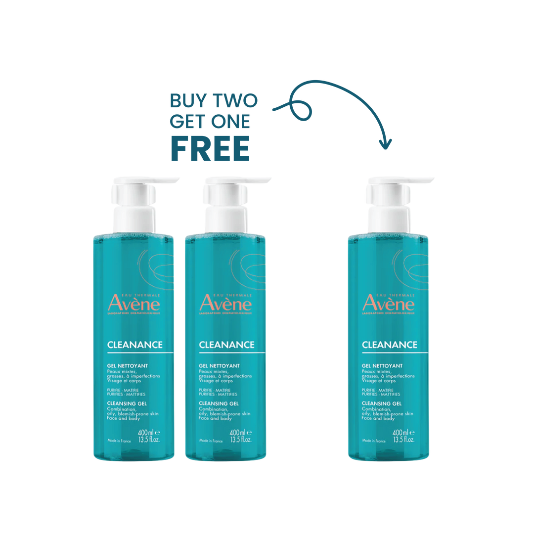 Avene Cleanance Gel 400mL Buy 2 Get 1 FREE