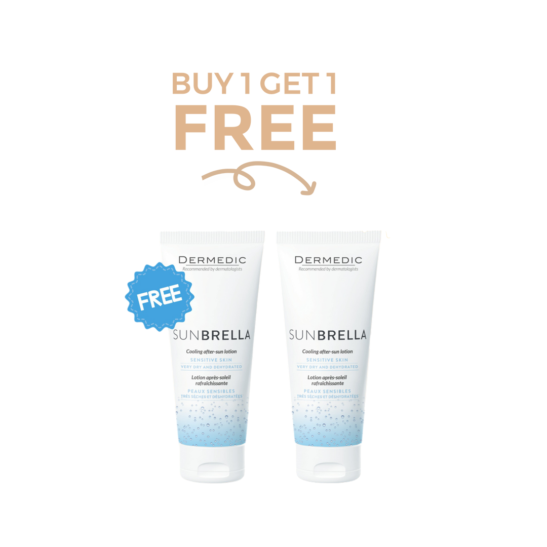 Dermedic BUY 1 Sunbrella Cooling After Sun Lotion 200Ml GET 1 FREE