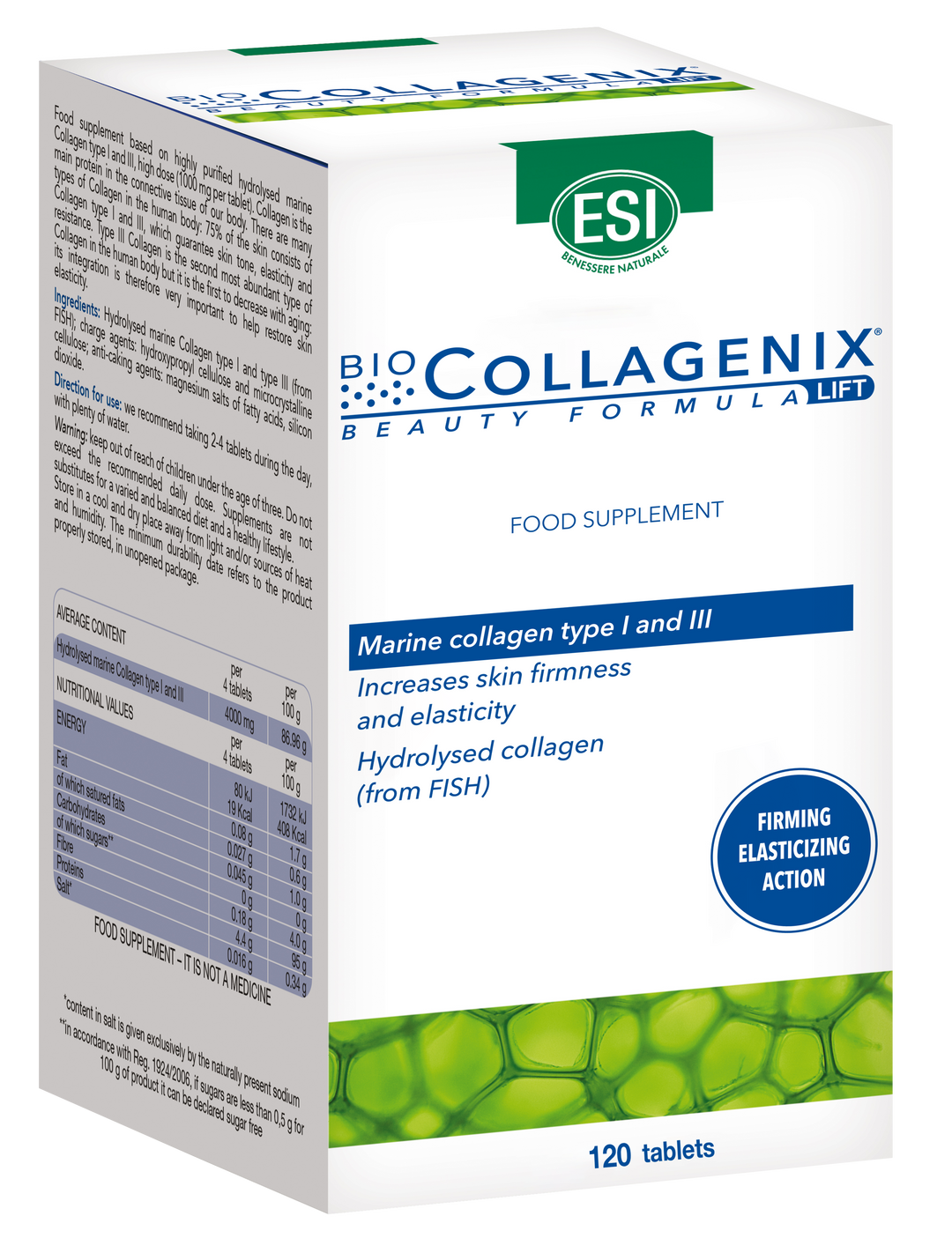 Biocollagenix Marine Collagen 120 Tablets
