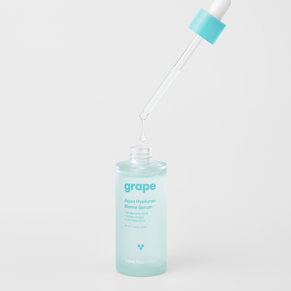 Thank You Farmer Grape Aqua Hyaluron Biome Serum 50 Ml