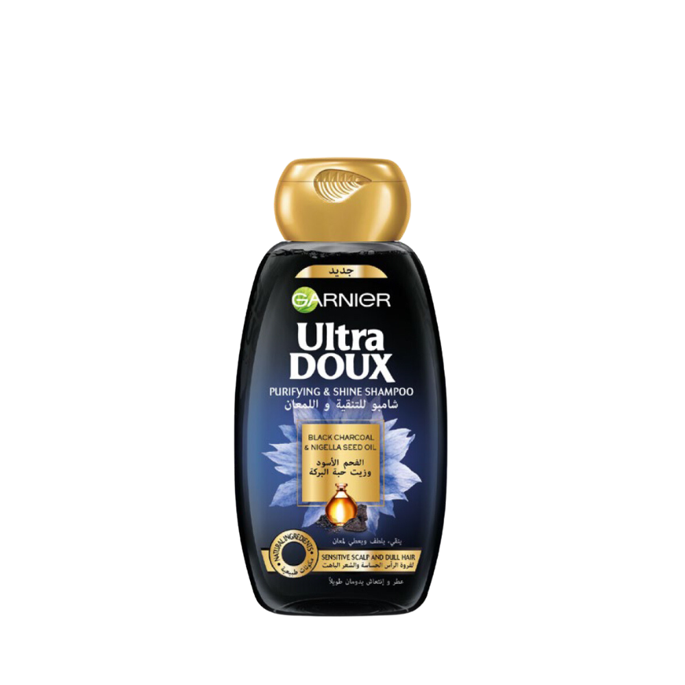 Ultra Doux Black Charcoal Shampoo 400Ml