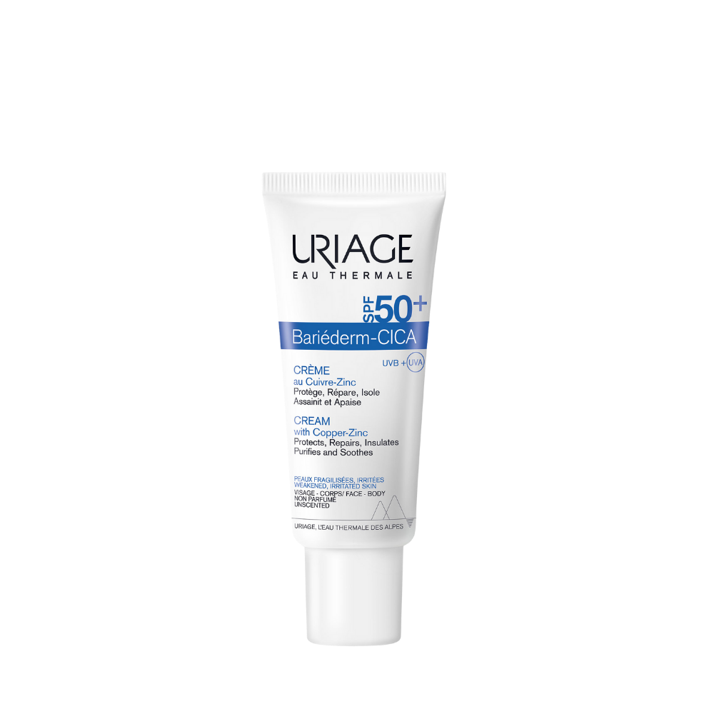 Uriage Bariederm-Cica Cream With Copper-Zinc Spf50+ 40Ml