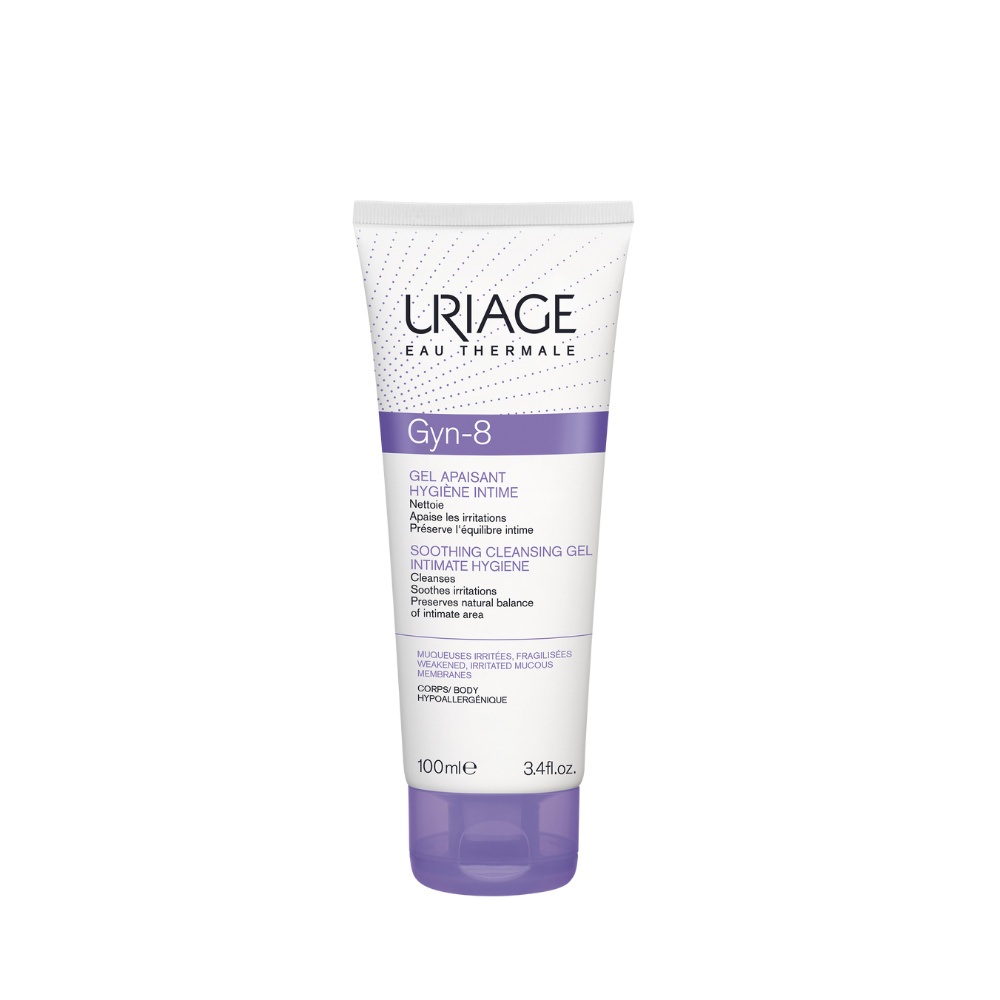 Uriage Gyn-Phy Gyn-8 Soothing Cleansing Gel Intimate Hygiene 100Ml