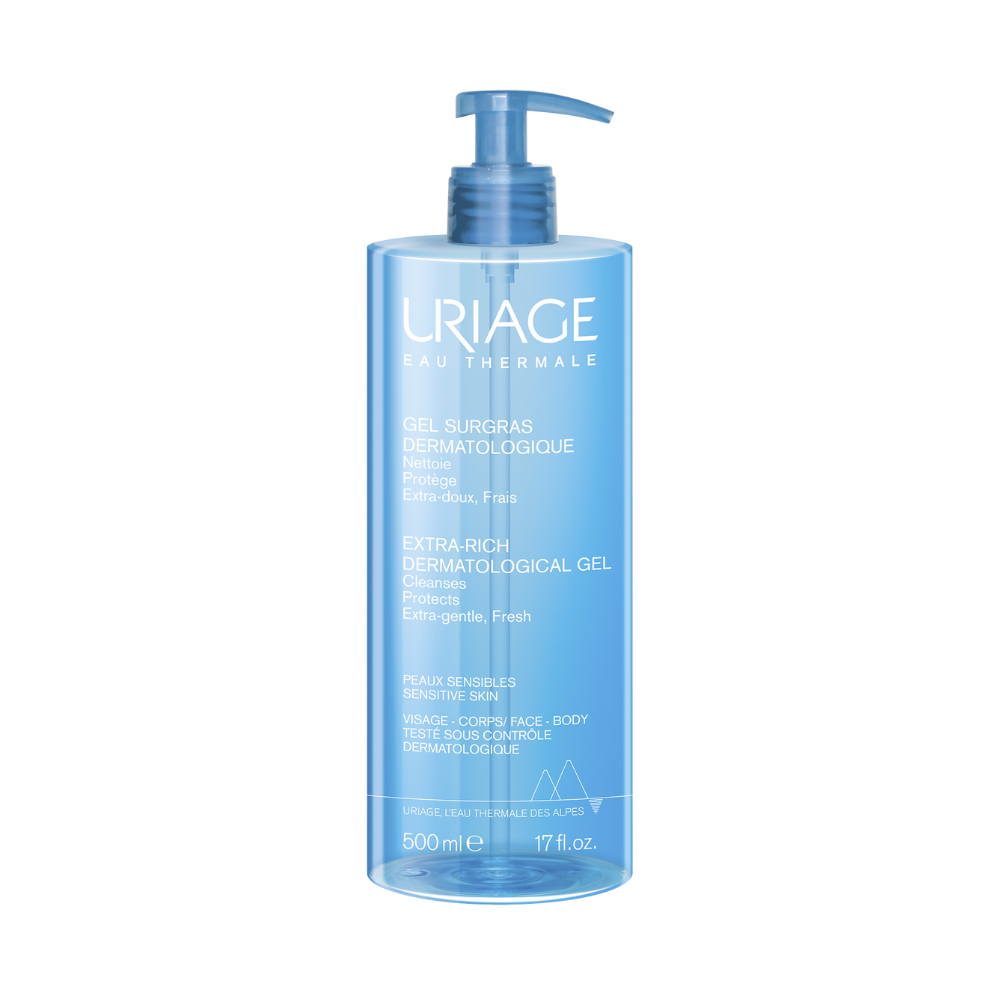 Uriage Hygiene Extra-Rich Dermatological Gel 500Ml