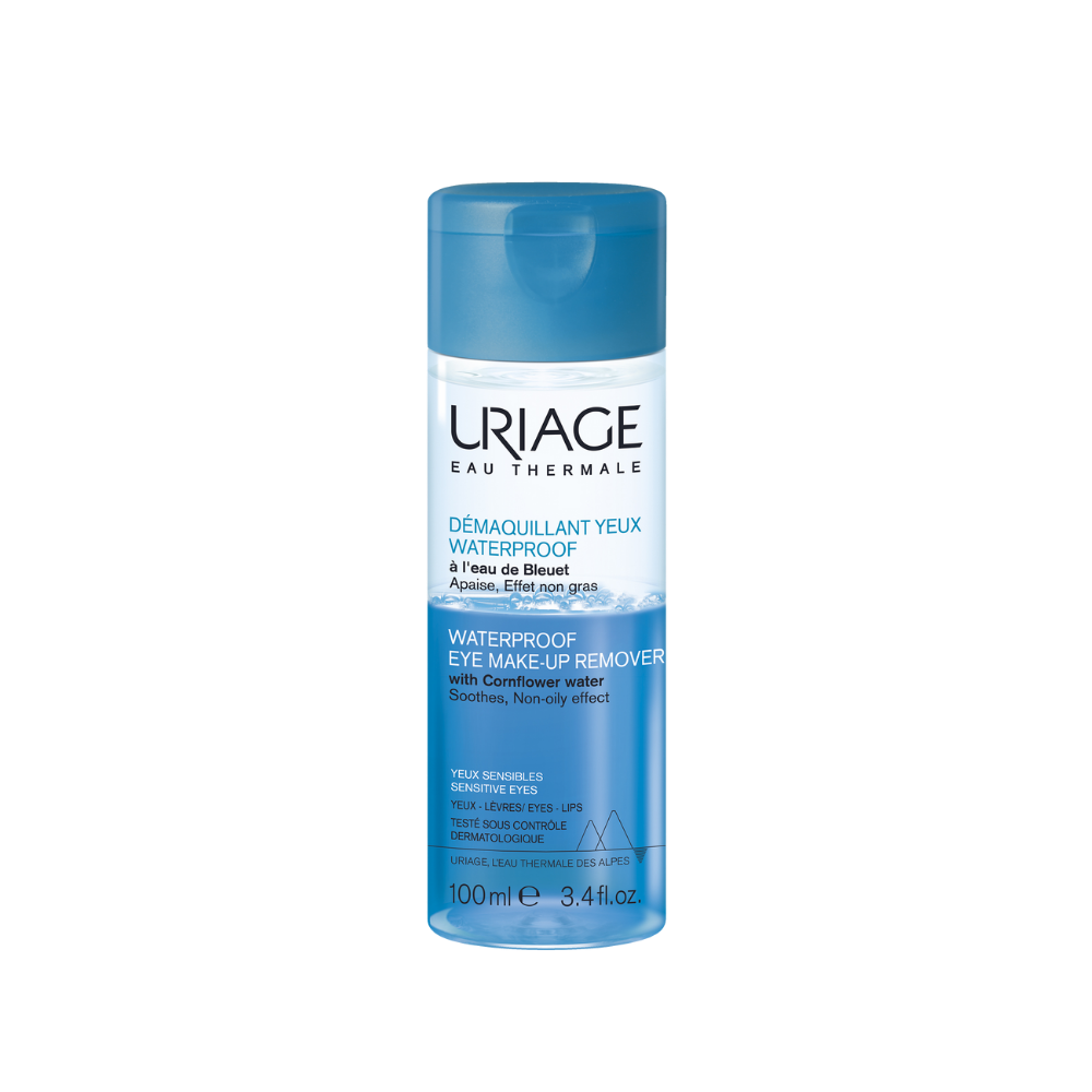 Uriage Hygiene Waterproof Eye Make-Up Remover 100Ml