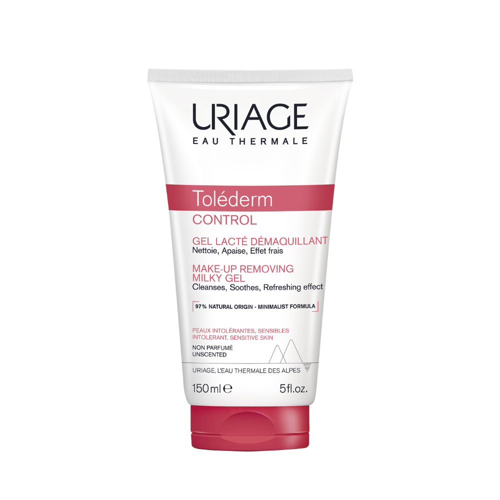 Uriage Tolederm Control Make-Up Removing Milky Gel 150Ml