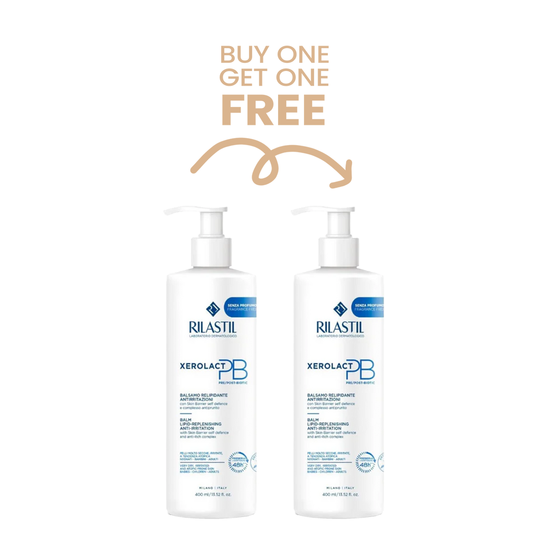Rilastil Xerolact PB Balm Lipid Replenishing Anti-Irritation 400 Ml BUY 1 GET 1 FREE