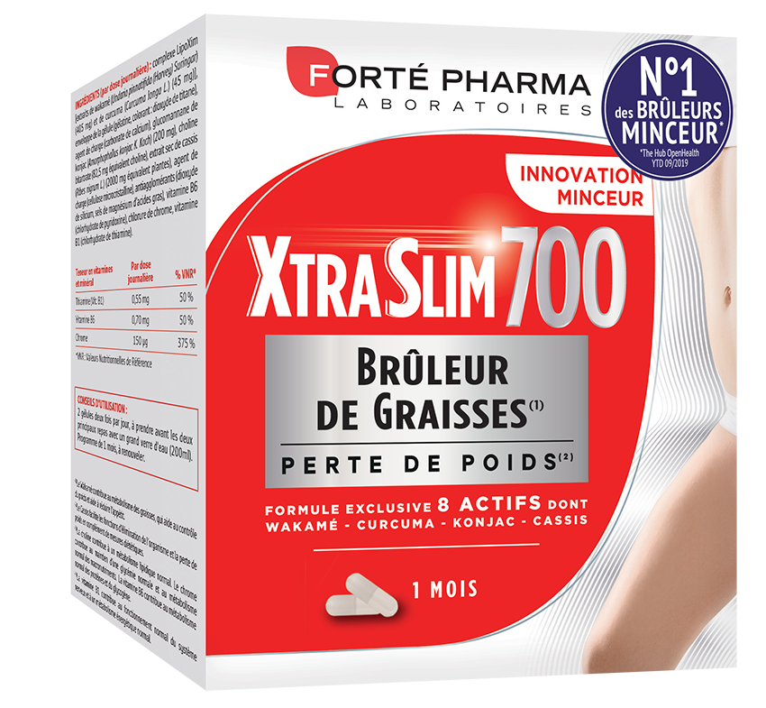 Xtra Slim 700 Bruleur De Graisses Forte Pharma 60 Capsules