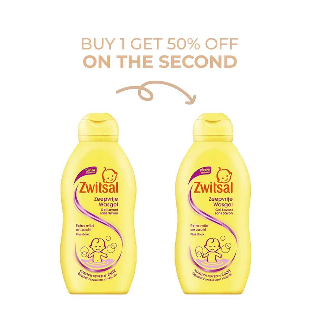 Zwitsal Gel Nettoyant Sans Savon 400ml: BUY 1 GET 50% On The 2nd