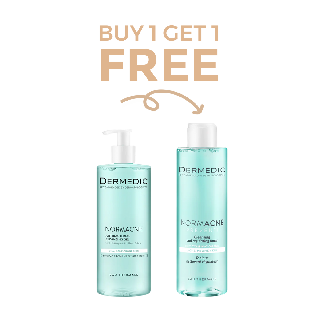 Dermedic Normacne Buy 1 Antibacterial Cleansing Gel 500Ml Get 1 Toner 200mL FREE