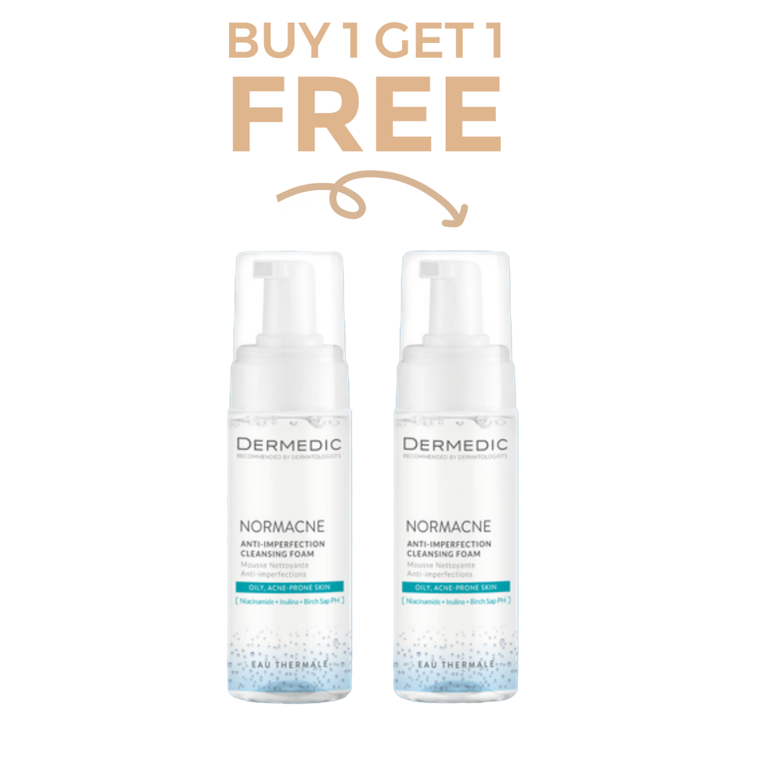 Dermedic Normacne Anti-Imperfection Cleansing Foam 170mL BUY 1 GET 1 FREE