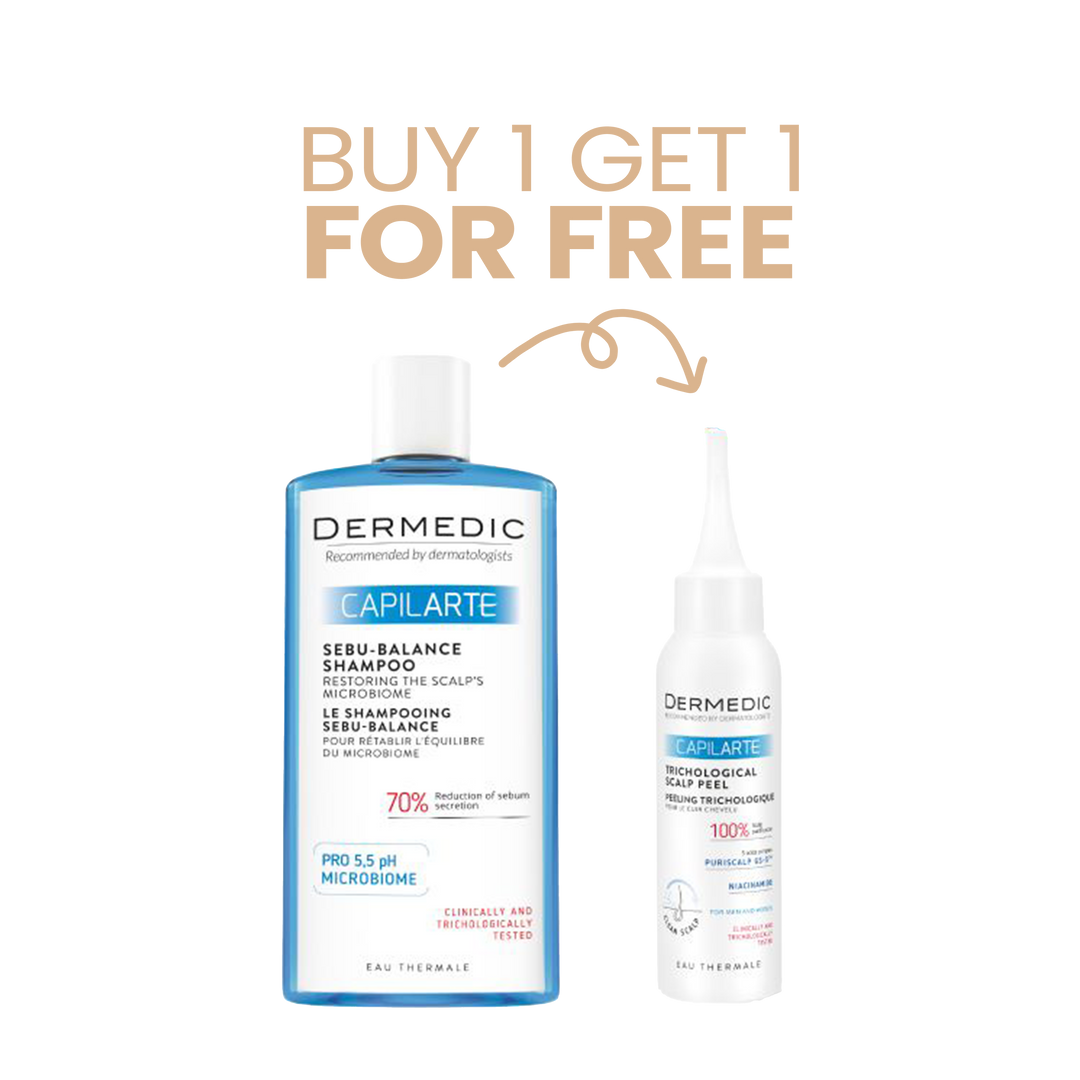 Dermedic Buy Capilarte Sebu-Balance Shampoo Get Scalp Peel Free
