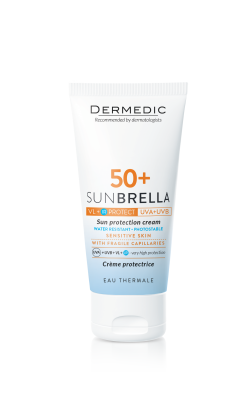 Dermedic Sunbrella Spf 50 + Sun Protection Cream Skin With Fragile Capillaries 50Ml